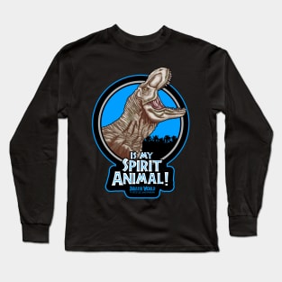 tyrannosaurus rex is my spirit animal, jurassic world Long Sleeve T-Shirt